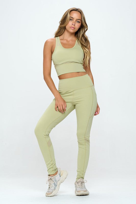 Women’s Two-Piece Cut-Out Activewear Set