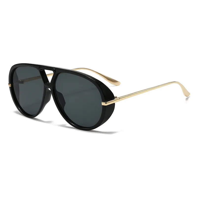 Aviator Yellow Lens Fashion Sunglasses