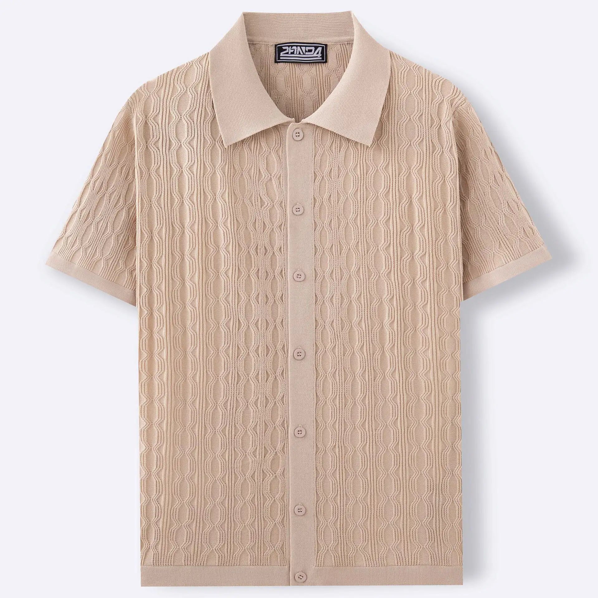 Men’s Summer Short-Sleeve Casual Shirt – Euro & US Style
