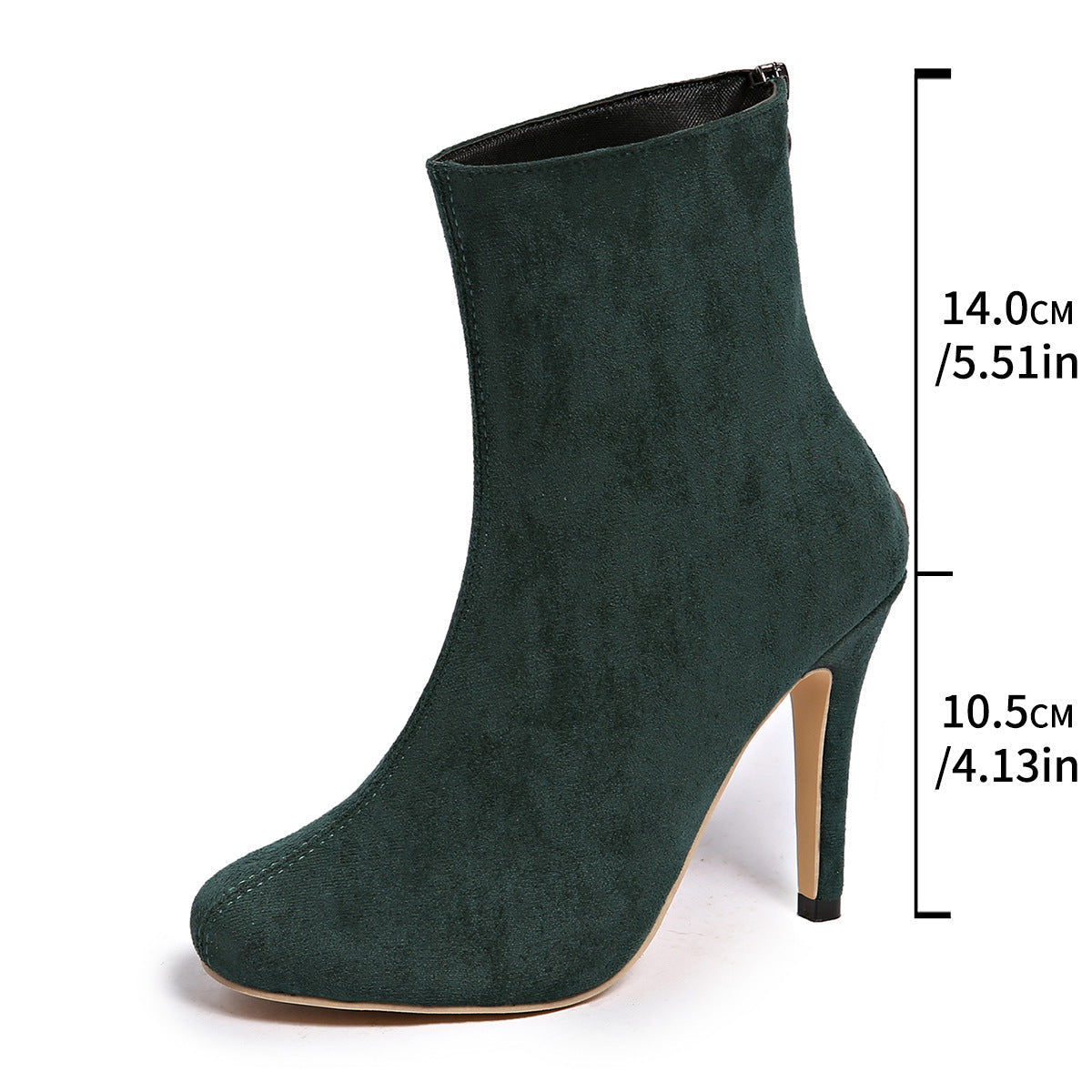 Women’s Suede High Heel Ankle Boots