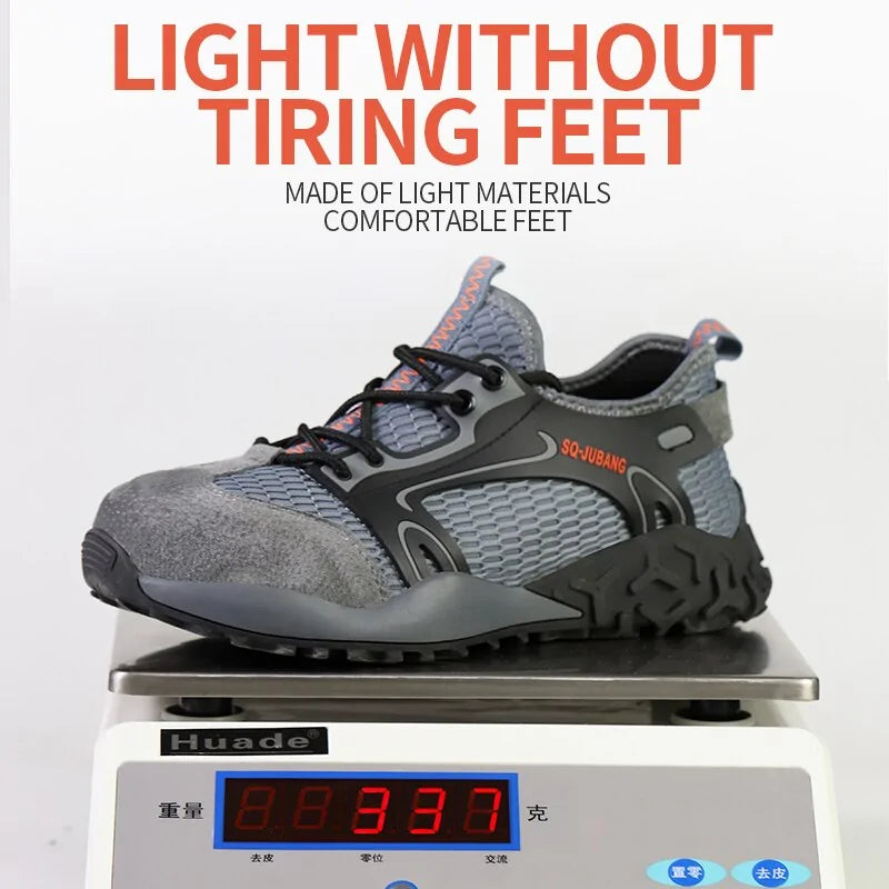 Breathable Anti-Collision Safety Shoes