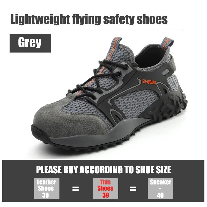 Breathable Anti-Collision Safety Shoes
