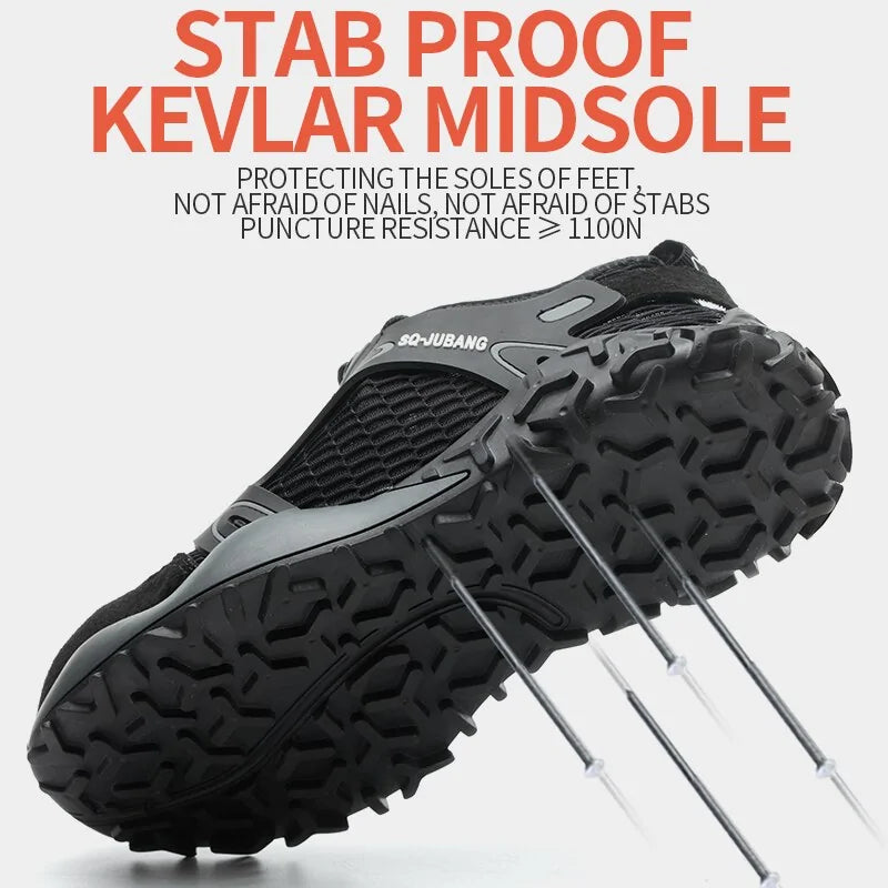 Breathable Anti-Collision Safety Shoes