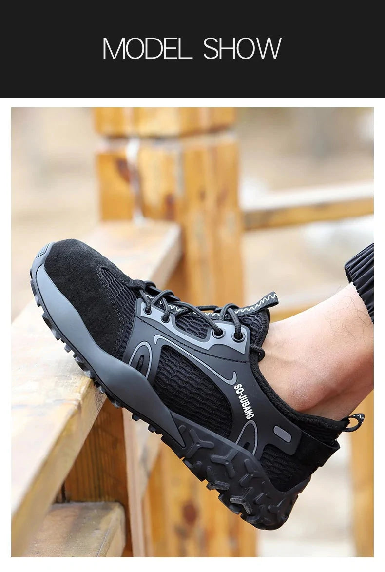 Breathable Anti-Collision Safety Shoes