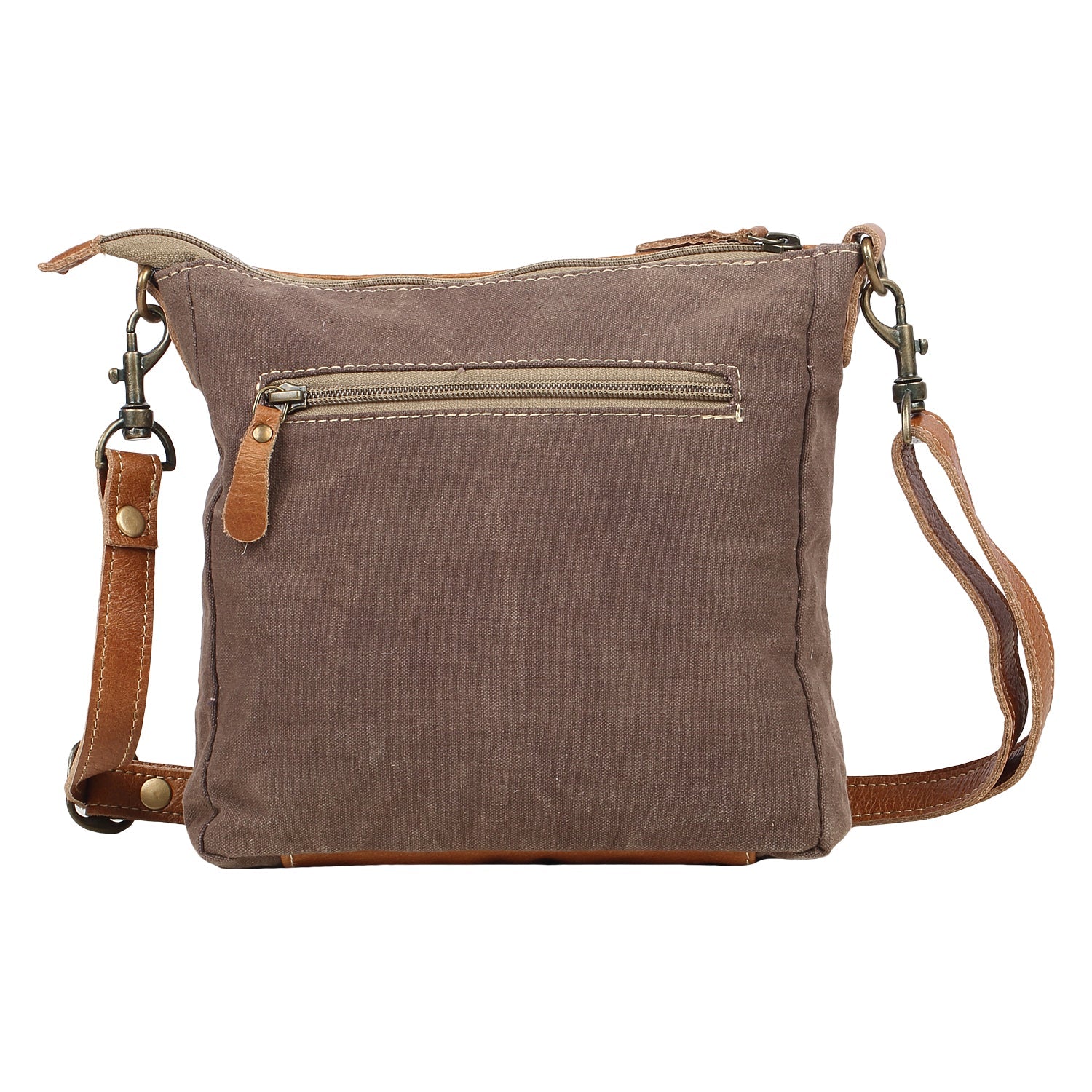 Myra Dizzy Circle Leather Shoulder Bag