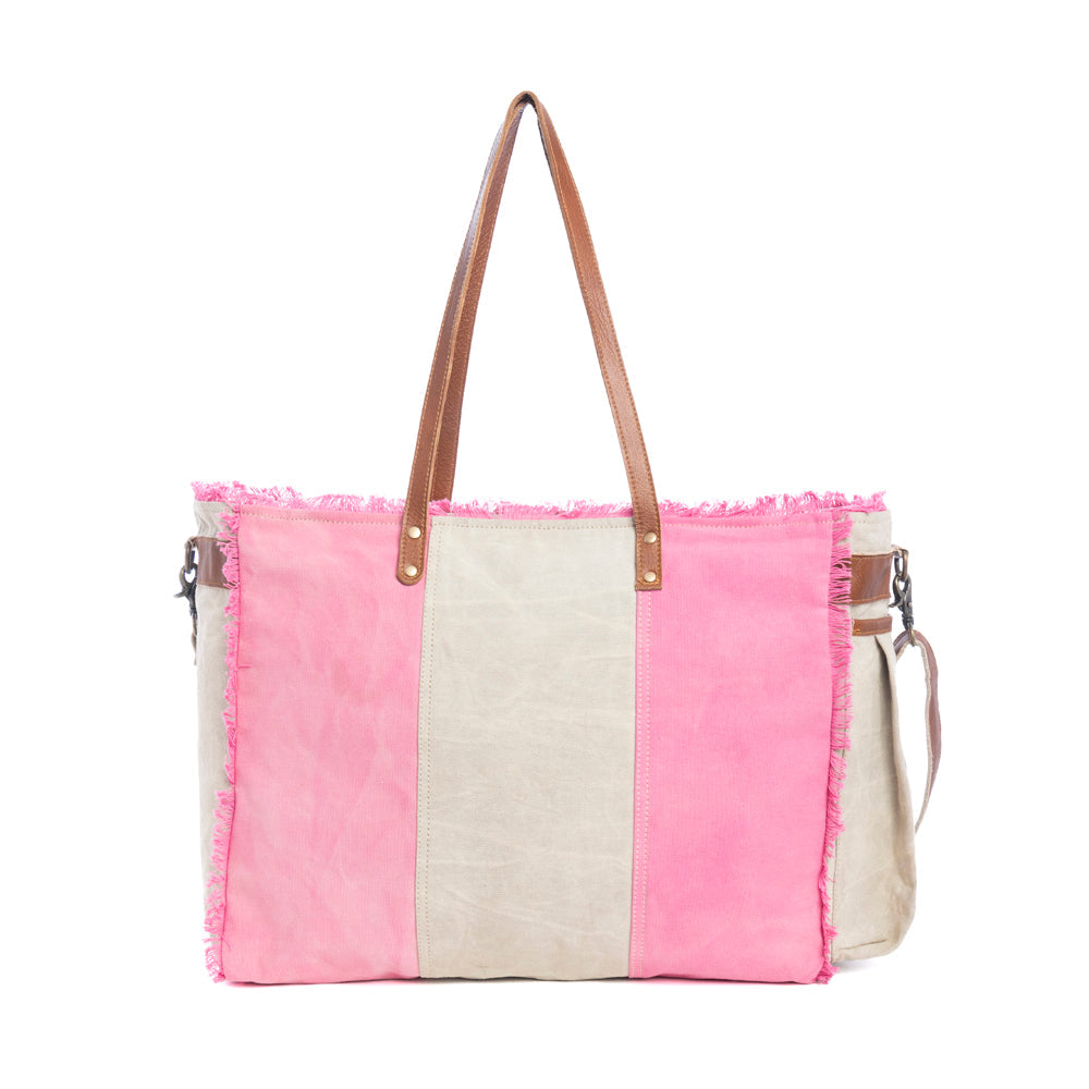 Myra Queen Creek Pink Weekender Bag