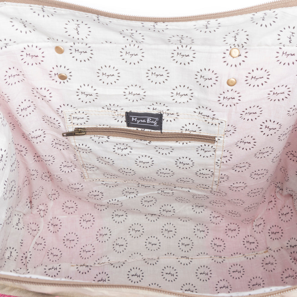 Myra Queen Creek Pink Weekender Bag
