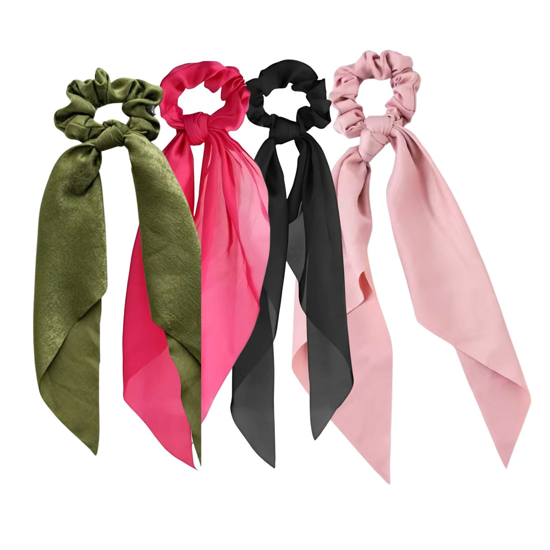 Silky Scarf Scrunchie – 13 Colors