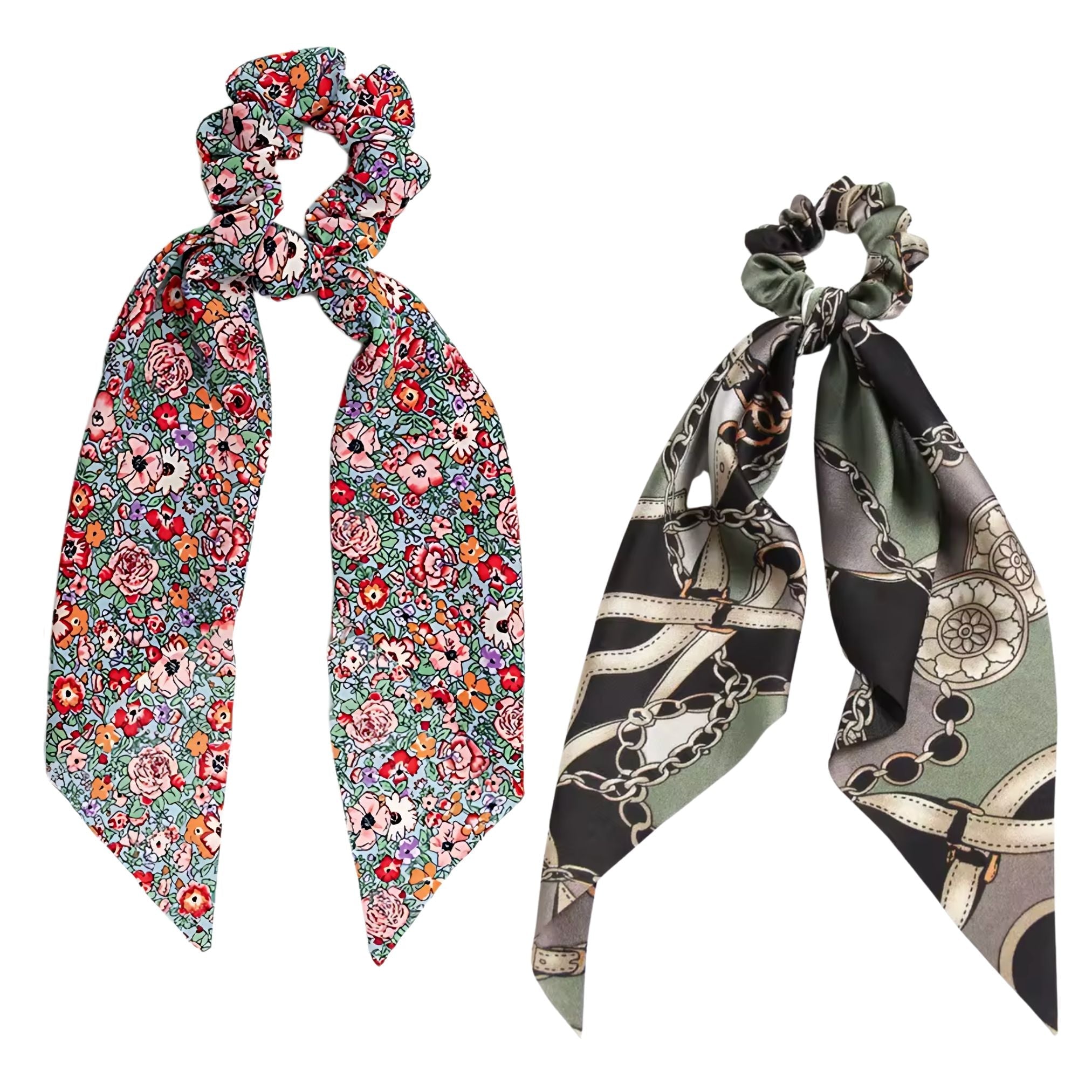 Silky Scarf Scrunchie – 13 Colors