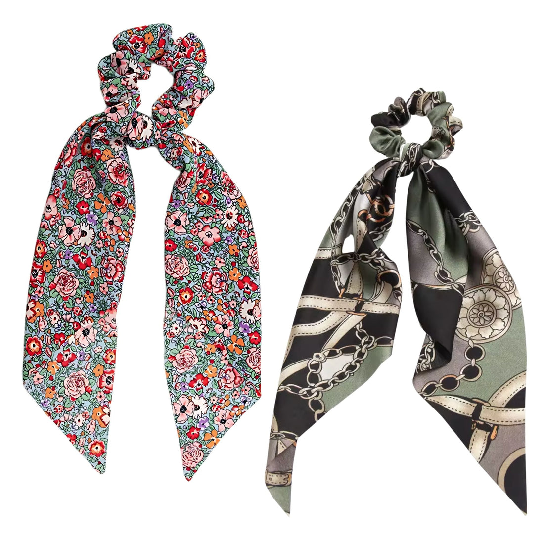 Silky Scarf Scrunchie – 13 Colors