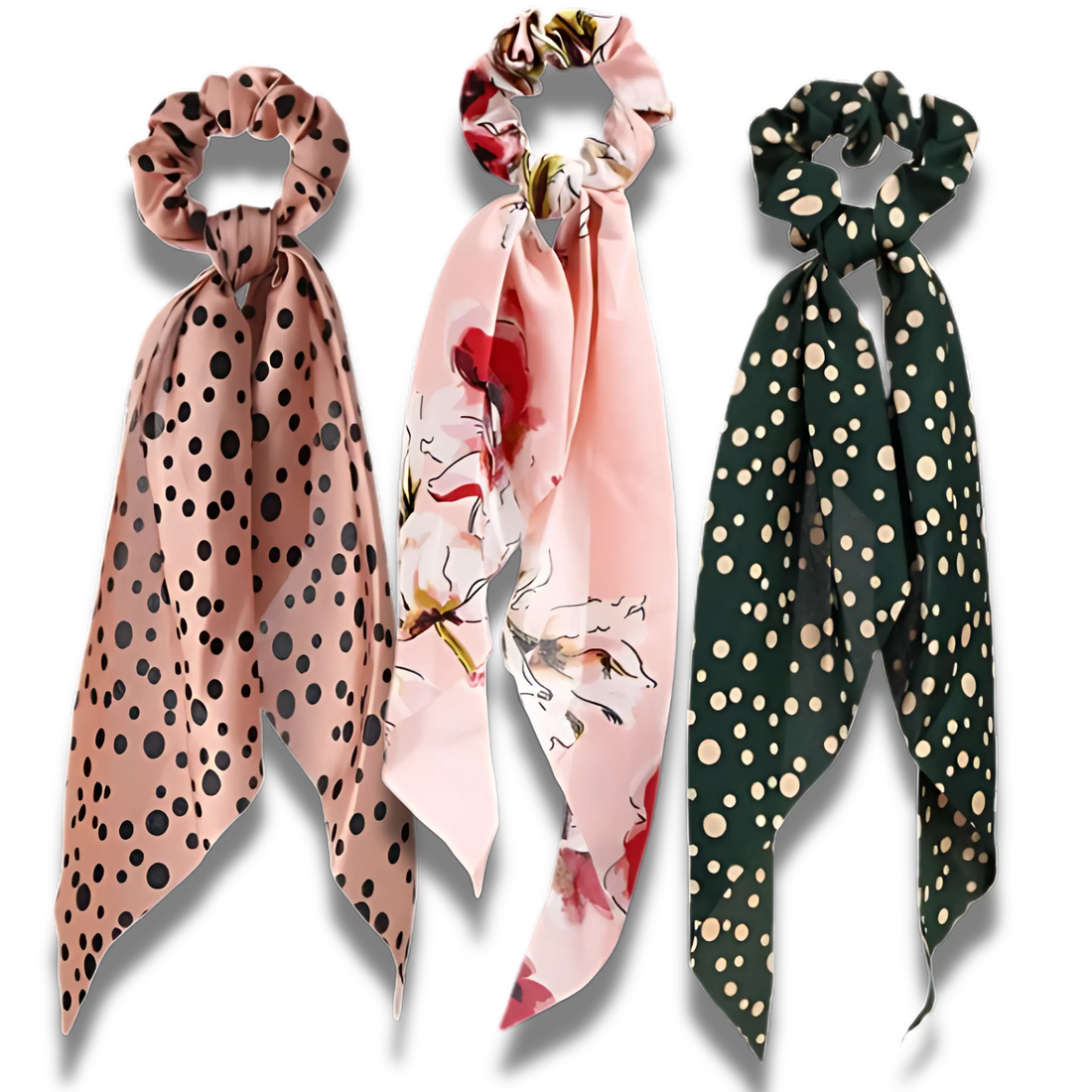 Silky Scarf Scrunchie – 13 Colors