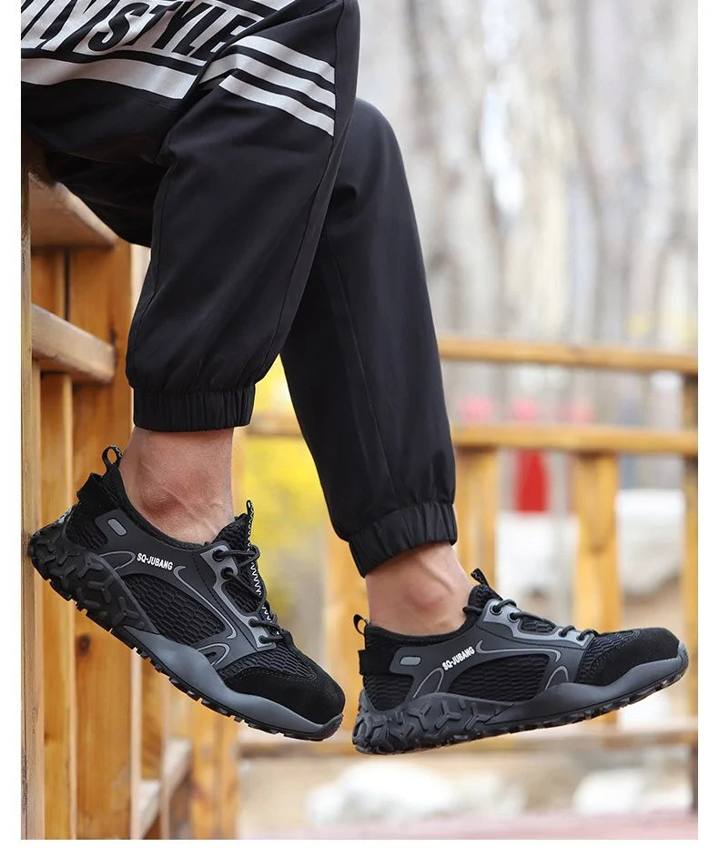 Breathable Anti-Collision Safety Shoes
