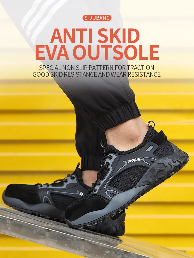 Breathable Anti-Collision Safety Shoes
