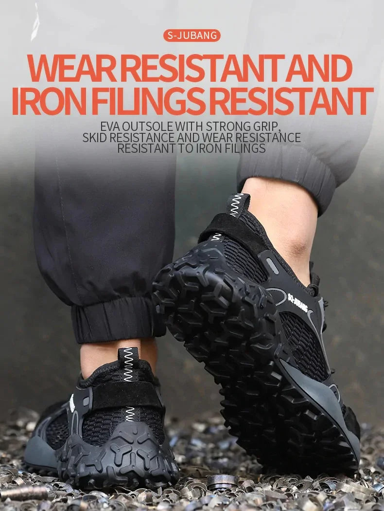 Breathable Anti-Collision Safety Shoes