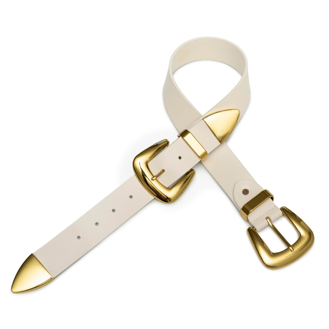 Double Buckle Western Belt – Women’s Fashion