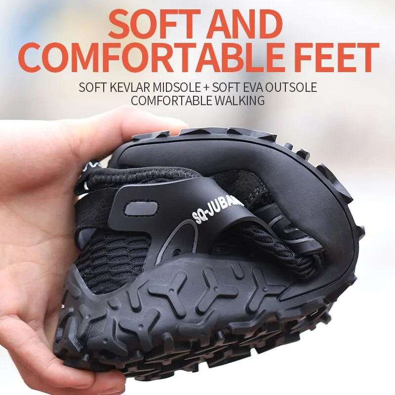 Breathable Anti-Collision Safety Shoes