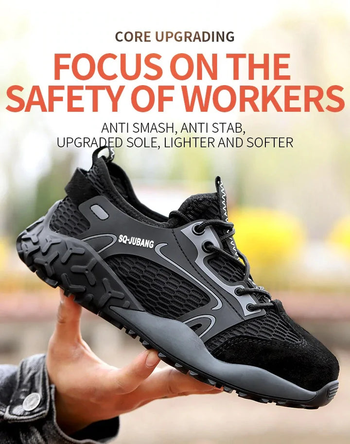 Breathable Anti-Collision Safety Shoes