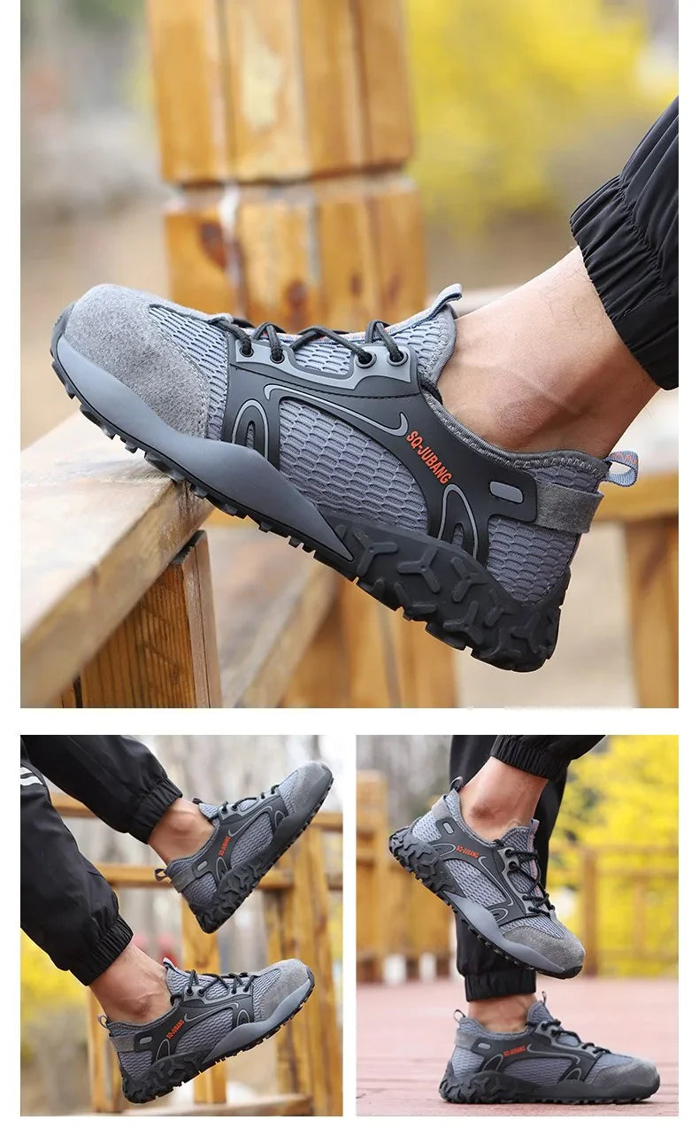 Breathable Anti-Collision Safety Shoes