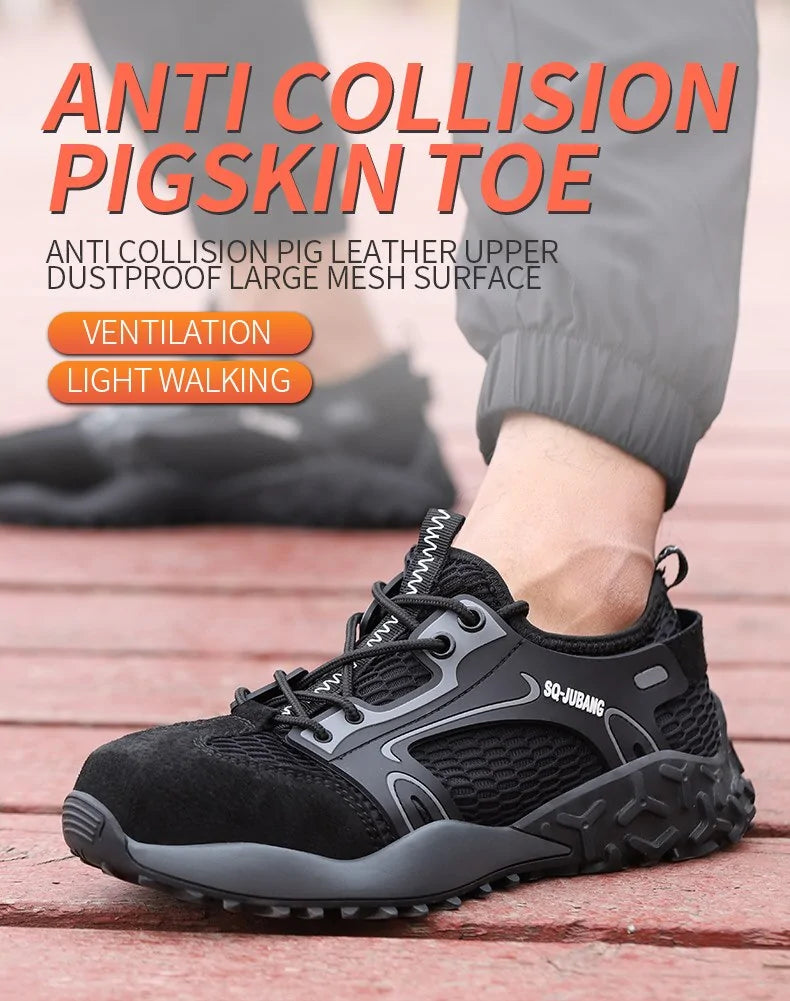 Breathable Anti-Collision Safety Shoes