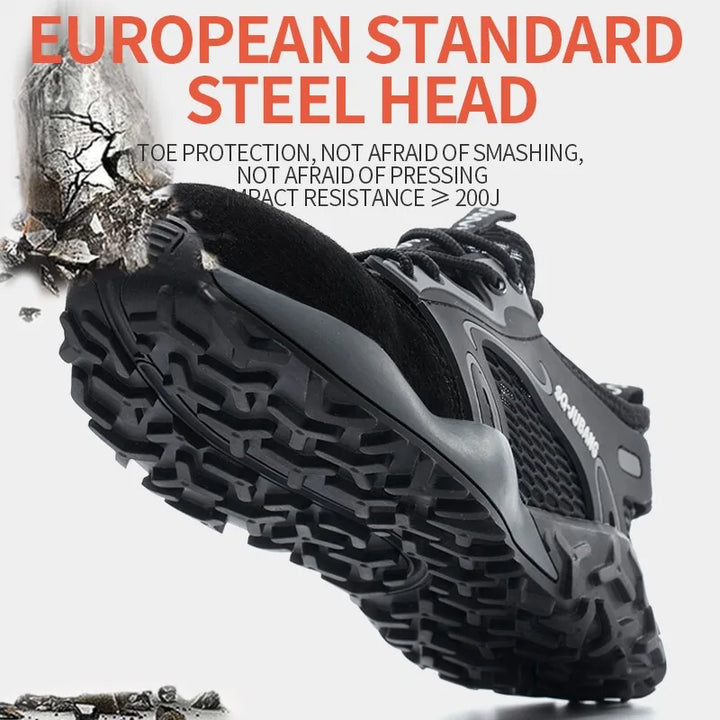 Breathable Anti-Collision Safety Shoes