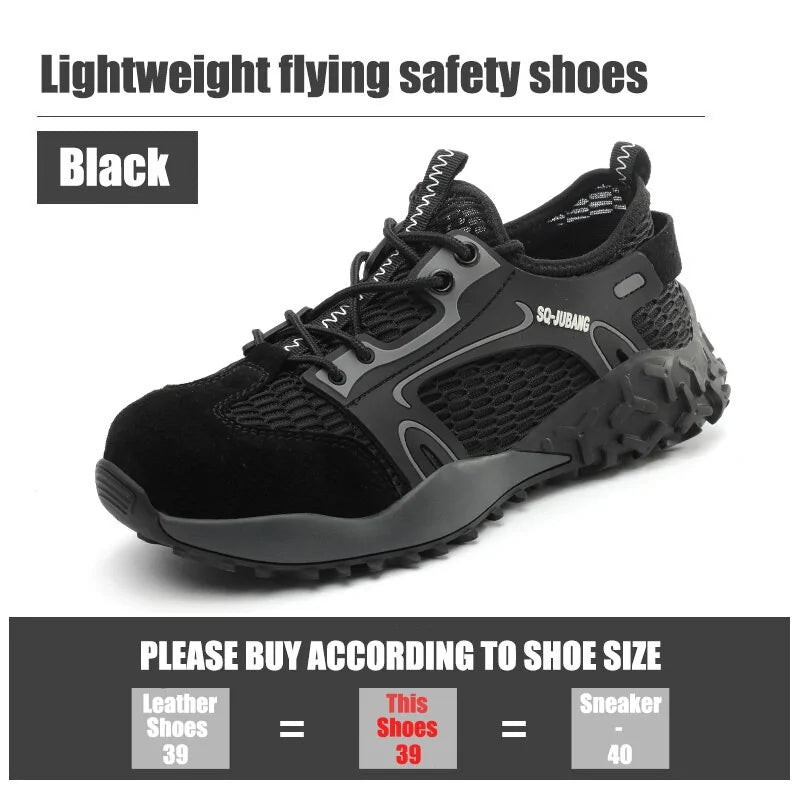 Breathable Anti-Collision Safety Shoes