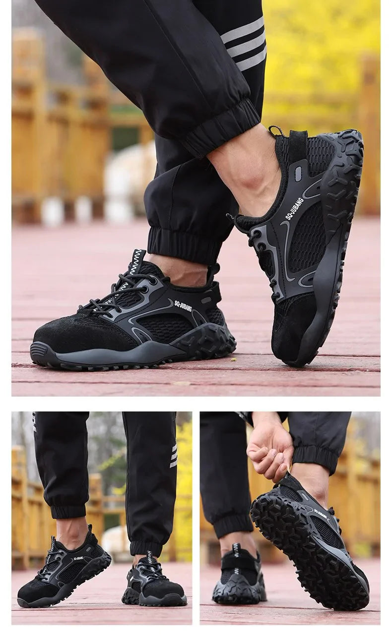 Breathable Anti-Collision Safety Shoes